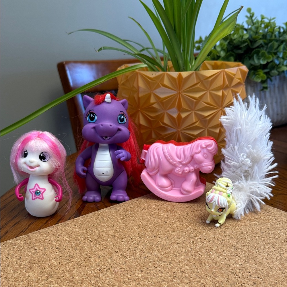 Vintage Toys Zapf Creation Magic Krysalix Figure Mystic Baby Dragon Girl Toys